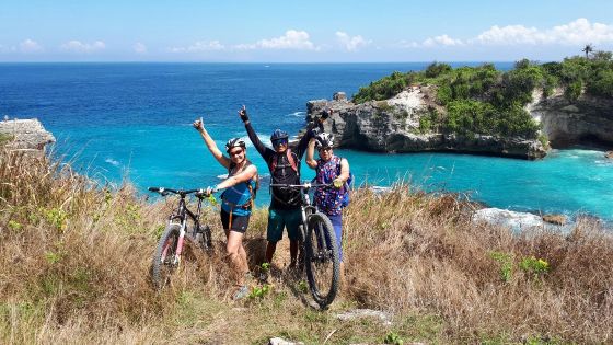 Carte des pistes cyclables Bali Indonésie