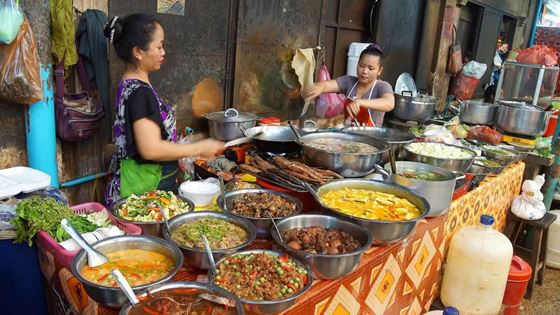 Street food & resto street food connu à Siem Reap - Adresses locales